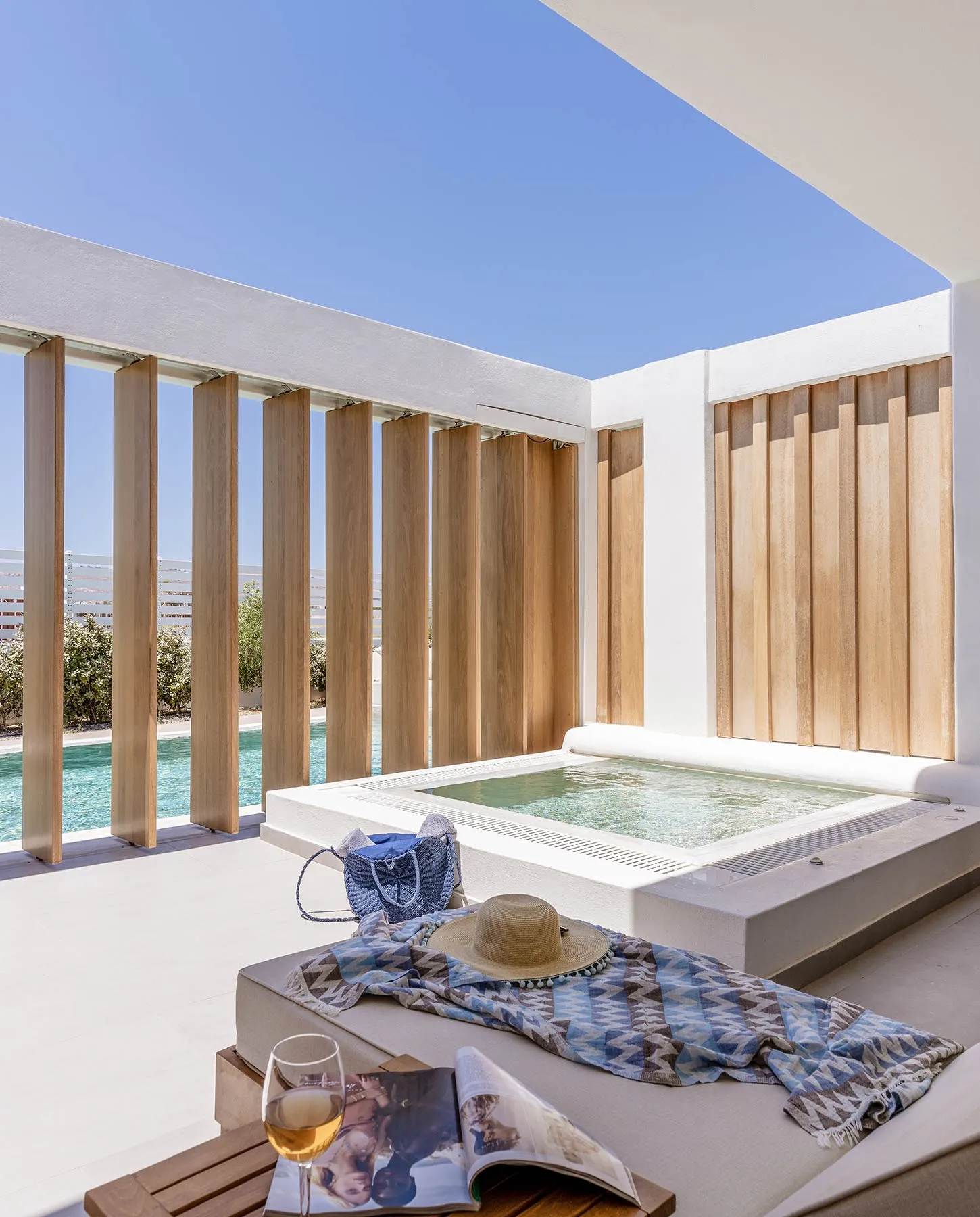 Deluxe Double Room with Terrace & Whirlpool Bath